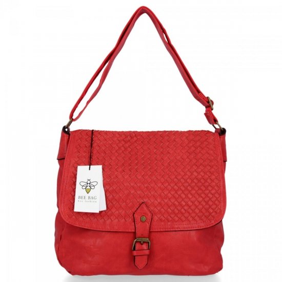 Női Táská levéltáska BEE BAG piros 613-122