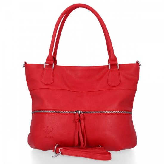 Női Táská levéltáska BEE BAG piros 1302L91