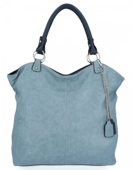 Torebka Uniwersalna Shopper Bag Hernan Błękitna HB0150