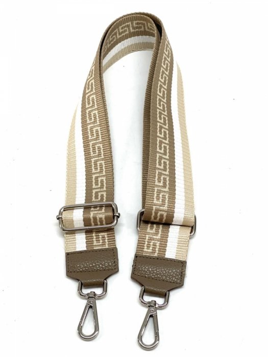 Stylowy Pasek Do Torebki H10 Ciemno Ziemisty