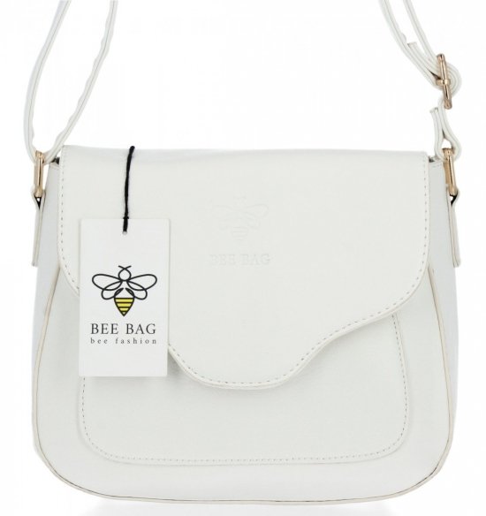 GEANȚĂ DE DAMĂ clasică BEE BAG alb 1652CB35