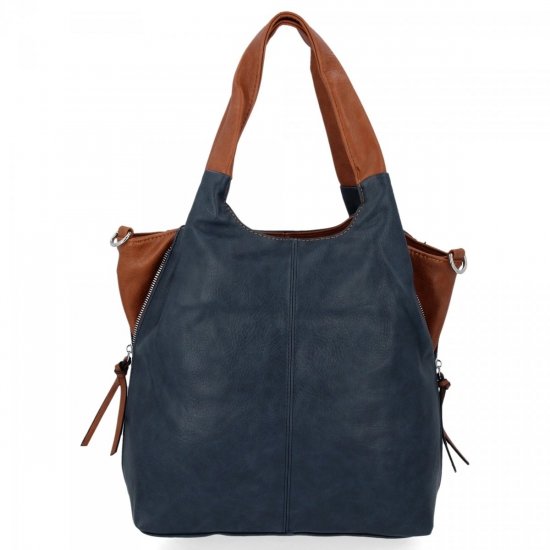 GEANȚĂ DE DAMĂ shopper bag Hernan bleumarin HB0293