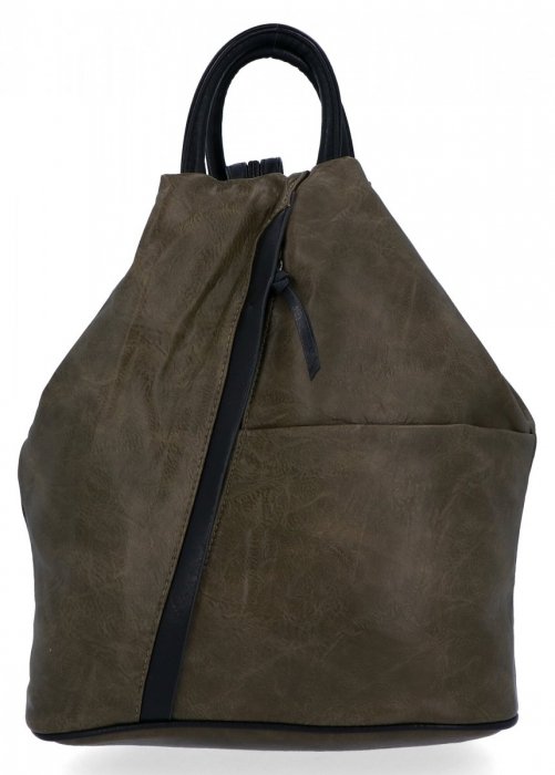  Dámská kabelka batôžtek Hernan zelená HB0136-Lziel