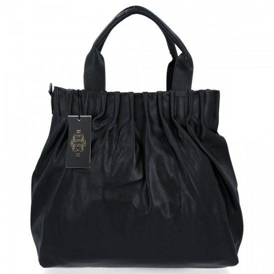 Dámska kabelka shopper bag Hernan čierna HB0196-1