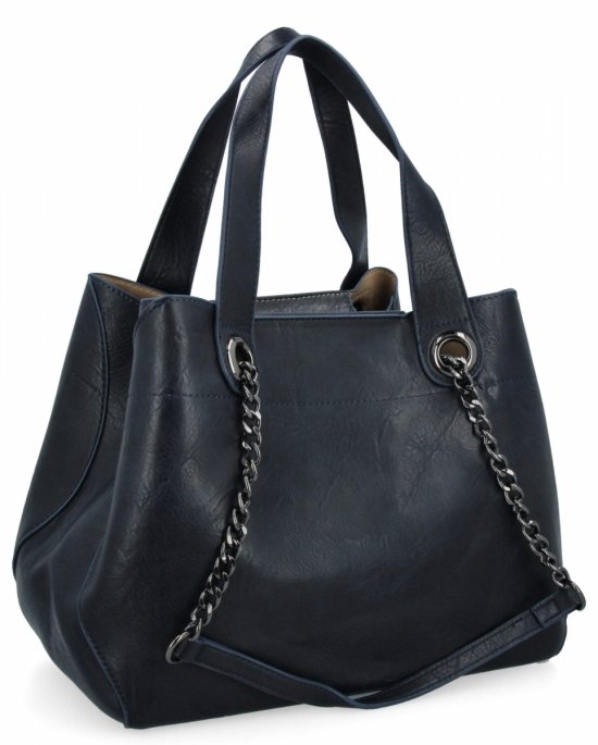 Dámská kabelka shopper bag Herisson tmavo modrá 1852A902