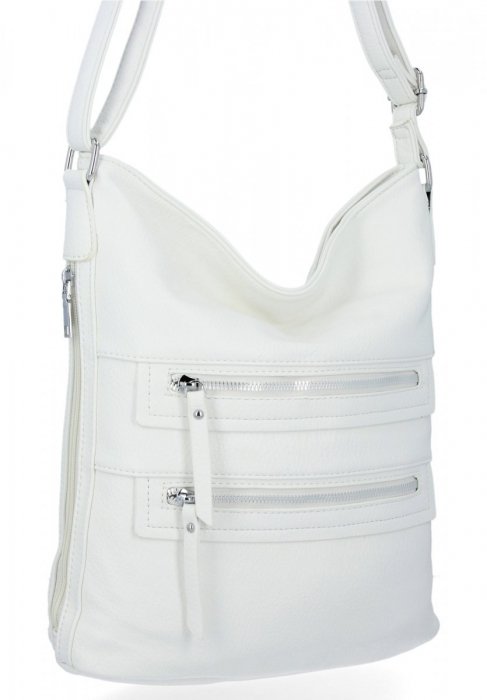 Dámska kabelka univerzálna BEE BAG biela 1502L116