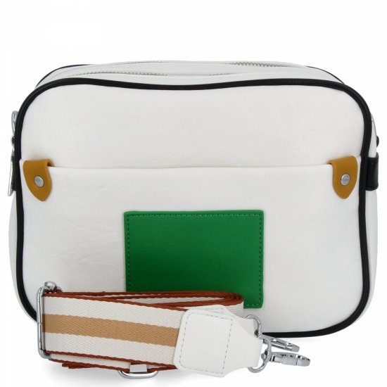 Dámská kabelka listonoška Herisson biela 14A138