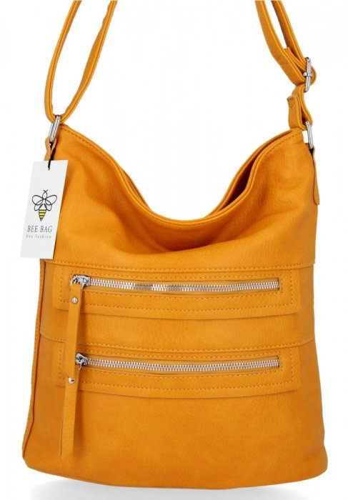 Dámska kabelka univerzálna BEE BAG žltá 1502L116