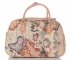 STŘEDNÍ cestovní taška kufřík Or&Mi World Multicolor - béžová