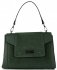 Kožené kabelka kufřík Vittoria Gotti lahvově zelená V17A