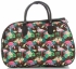 Velká cestovní taška kufřík Or&Mi Plameňáci Multicolor - Hnědá