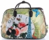 Cestovní taška na kolečkách s výsuvnou rukojetí Flower Time Or&Mi multicolor hnědá