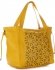 Kožené kabelka shopper bag Genuine Leather žlutá 5157