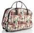 Cestovní taška na kolečkách s výsuvnou rukojetí Or&Mi New York/London Červená