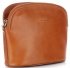 Kožené kabelka listonoška Genuine Leather zrzavá E4098