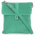 Kožené kabelka univerzální Vittoria Gotti dračí zelená B17