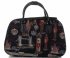 STŘEDNÍ cestovní taška kufřík Or&Mi Royal Multicolor - černá