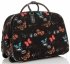 Cestovní taška na kolečkách s výsuvnou rukojetí motýli Or&Mi multicolor černá