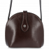 Kožené kabelka klasická Vittoria Gotti čokoládová V530073VAC