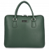 Kožené kabelka aktovka Vittoria Gotti lahvově zelená V556052