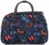 Velká cestovní taška kufřík Or&Mi vzor v motýlech Multicolor - Modrá