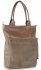 Bőr táska shopper bag Vittoria Gotti földszínű V270
