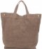 Bőr táska shopper bag Vera Pelle földszínű A19