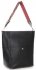 Bőr táska shopper bag Genuine Leather fekete K26