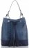 Bőr táska shopper bag Vittoria Gotti jeans V344
