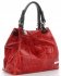 Bőr táska shopper bag Vittoria Gotti piros V692754