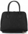 Bőr táska kuffer Genuine Leather fekete 80032