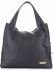 Bőr táska shopper bag Vittoria Gotti szürke V2