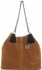 Bőr táska shopper bag Vittoria Gotti vörös V3081