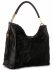 Bőr táska univerzális Genuine Leather fekete 8078