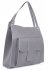 Bőr táska shopper bag Vittoria Gotti szürke 8286