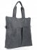 Uniwersalna Torebka Damska Hernan Shopper Bag XL Szara