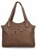 Torebka Damska Shopper Bag firmy Herisson 17B375 Ciemno Beżowa
