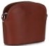 GEANȚĂ DIN PIELE tip poștaș Genuine Leather maro E4098