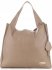 GEANȚĂ DIN PIELE shopper bag Vittoria Gotti bej V2