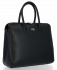 GEANȚĂ DIN PIELE cufăr Vittoria Gotti negru V2392