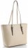 GEANȚĂ DIN PIELE clasică Genuine Leather bej 3303
