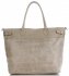 GEANȚĂ DIN PIELE shopper bag Vittoria Gotti maro pământiu V691622