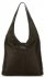 GEANȚĂ DIN PIELE shopper bag Vittoria Gotti ciocolatiu V3L