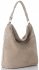 GEANȚĂ DIN PIELE universală Genuine Leather bej 5577C