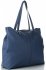 GEANȚĂ DIN PIELE shopper bag Vittoria Gotti bleumarin V5705