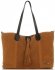 GEANȚĂ DIN PIELE shopper bag Vittoria Gotti roșcat V3076