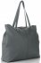 GEANȚĂ DIN PIELE shopper bag Vittoria Gotti gri V5705