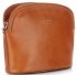 Kožené kabelka listonoška Genuine Leather ryšavá E4098