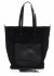 Kožené kabelka univerzálna Genuine Leather čierna 808036