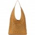 Kožené kabelka shopper bag Vittoria Gotti ryšavá V31
